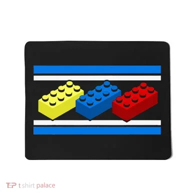 Building Bricks Blocks Master Builder Engineer Construction Mousepad