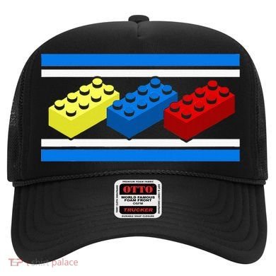 Building Bricks Blocks Master Builder Engineer Construction Hat