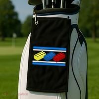 Building Bricks Blocks Master Builder Engineer Construction Golf Towel thumb 2