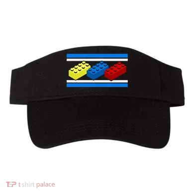 Building Bricks Blocks Master Builder Engineer Construction Visor