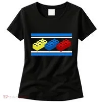 Building Bricks Blocks Master Builder Engineer Construction Women's T-Shirt thumb 0