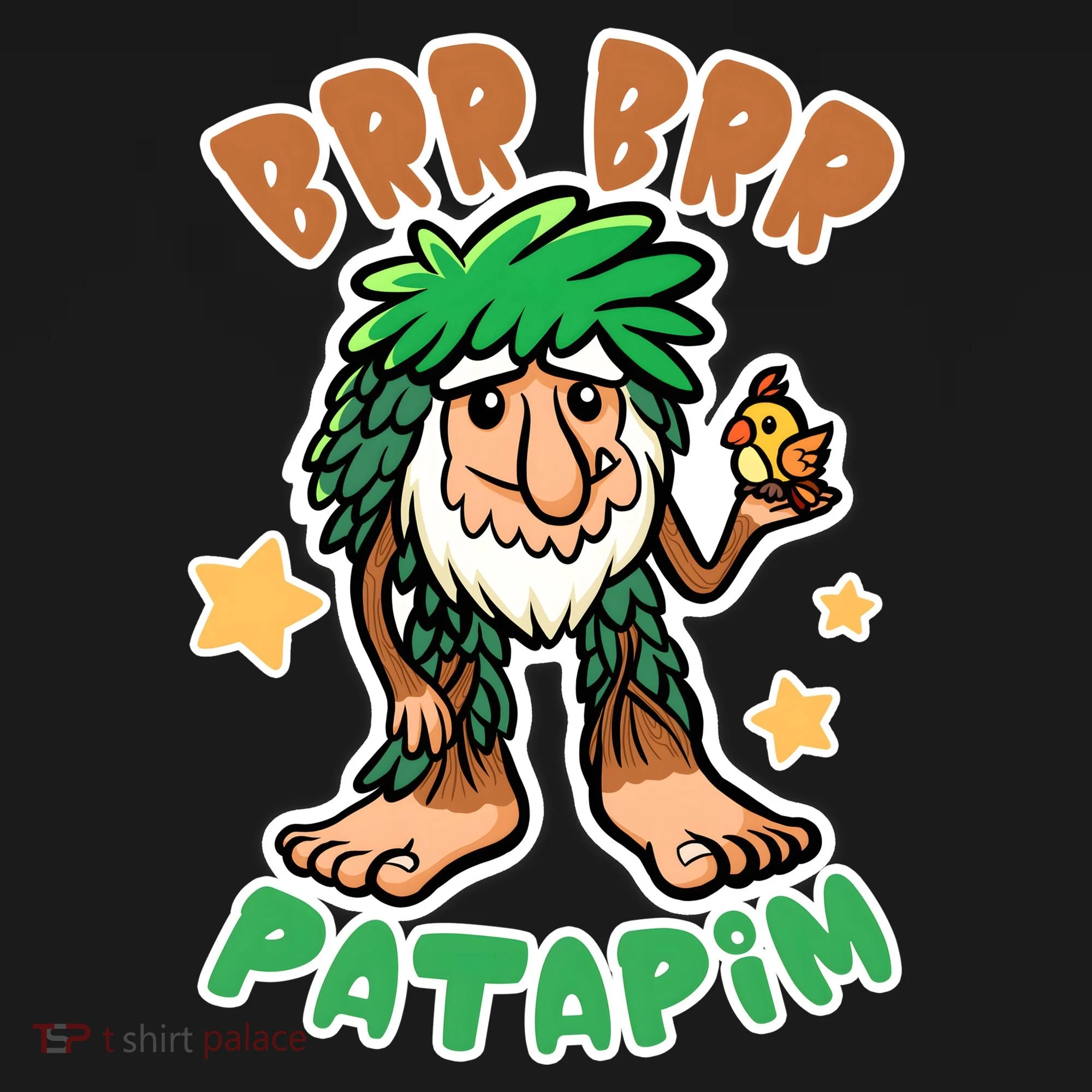 Brainrot Brr Brr Patapim Bucket Hat