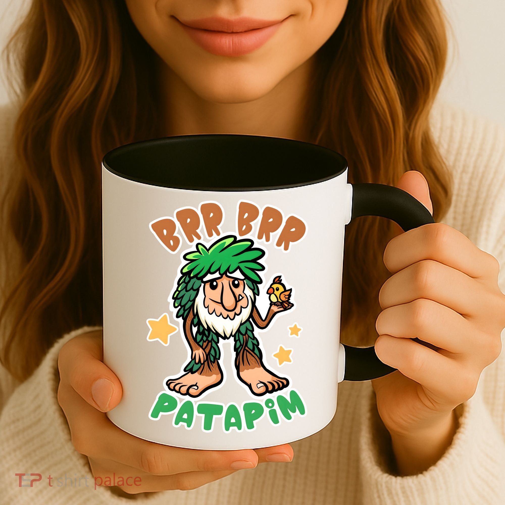 Brainrot Brr Brr Patapim Coffee Mug