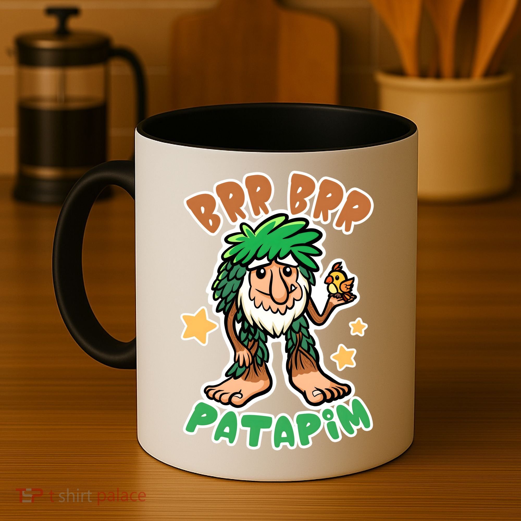 Brainrot Brr Brr Patapim Coffee Mug