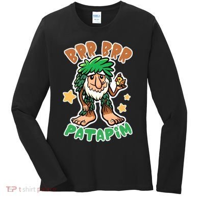Brainrot Brr Brr Patapim Women's Long Sleeve Shirt