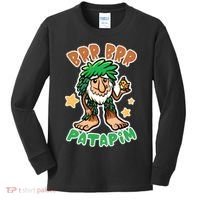 Brainrot Brr Brr Patapim Kids Long Sleeve Shirt thumb 0