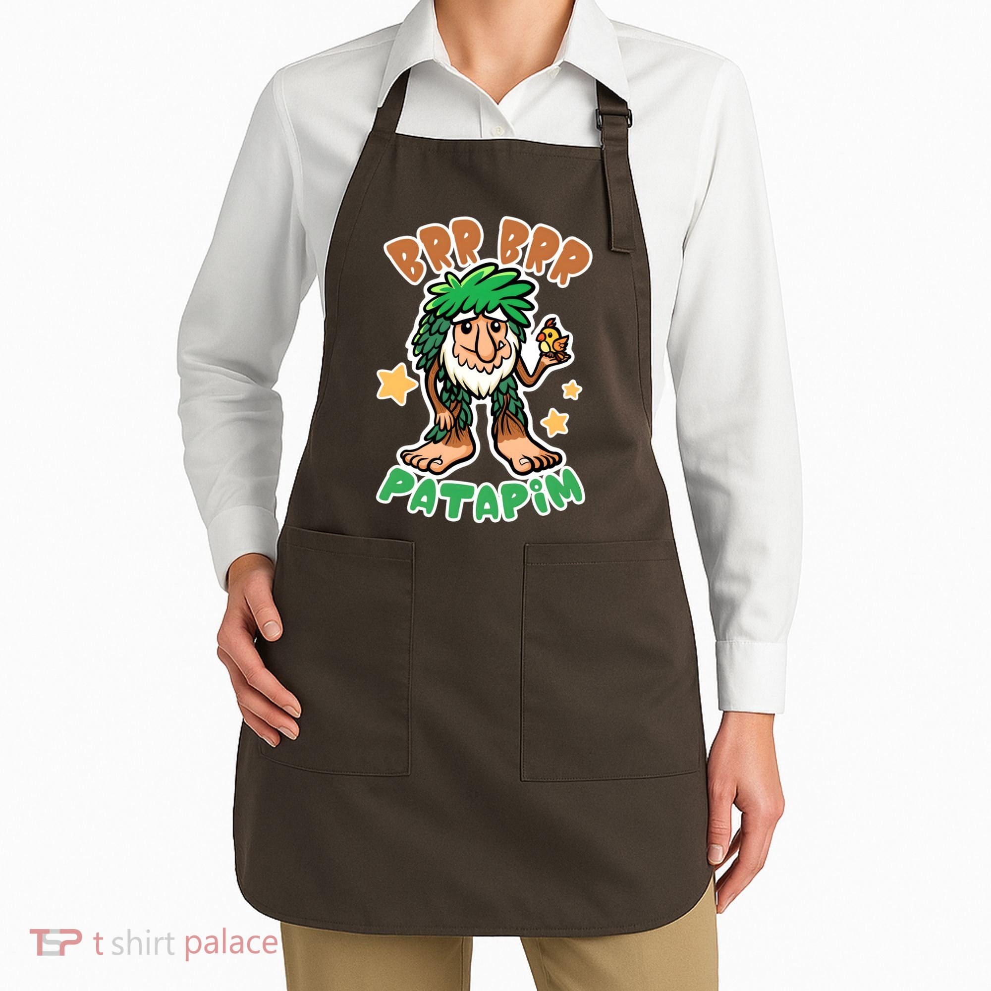 Brainrot Brr Brr Patapim Apron