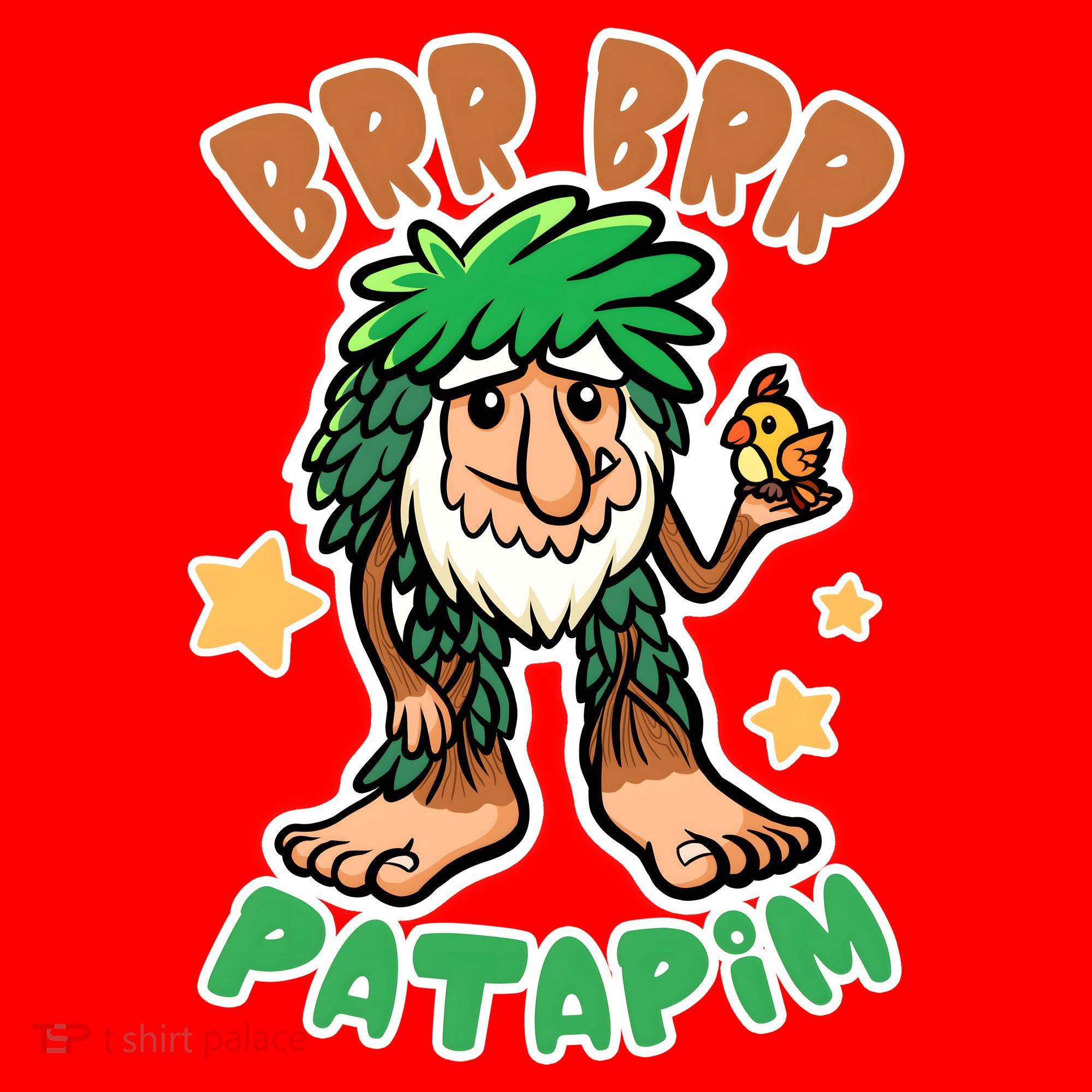 Brainrot Brr Brr Patapim Santa Hat
