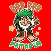 Brainrot Brr Brr Patapim Santa Hat thumb 1