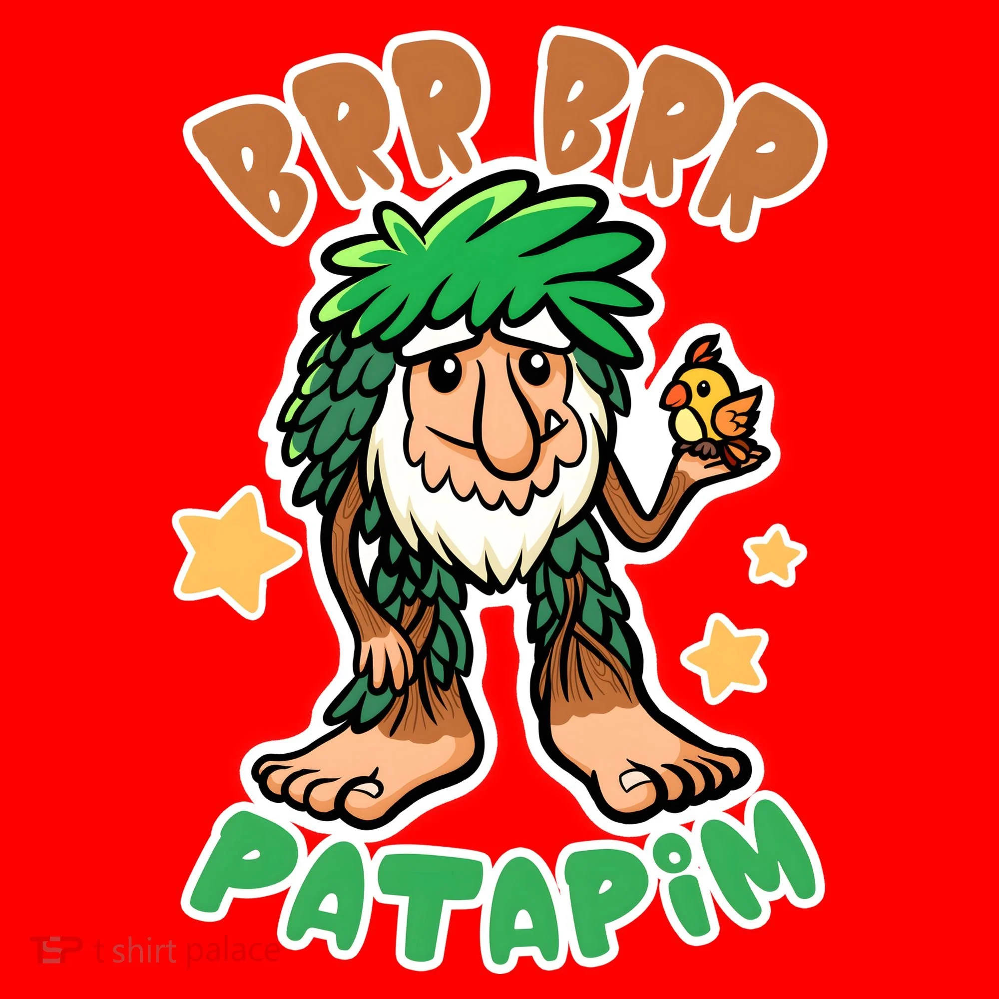 Brainrot Brr Brr Patapim Santa Hat