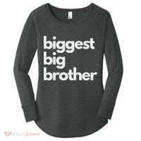 Biggest Big Brother Brother To Be Women's Perfect Tri Tunic Long Sleeve Shirt thumb 0
