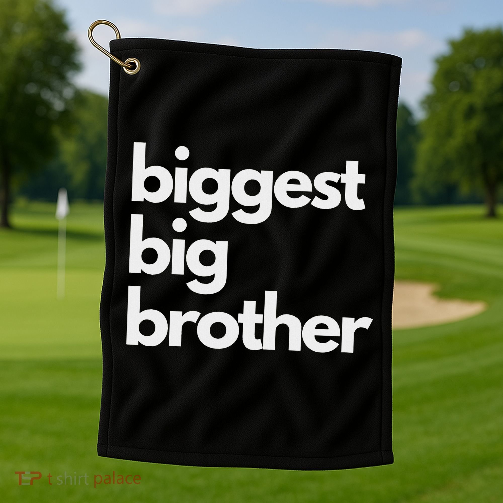 Biggest Big Brother Brother To Be Golf Towel
