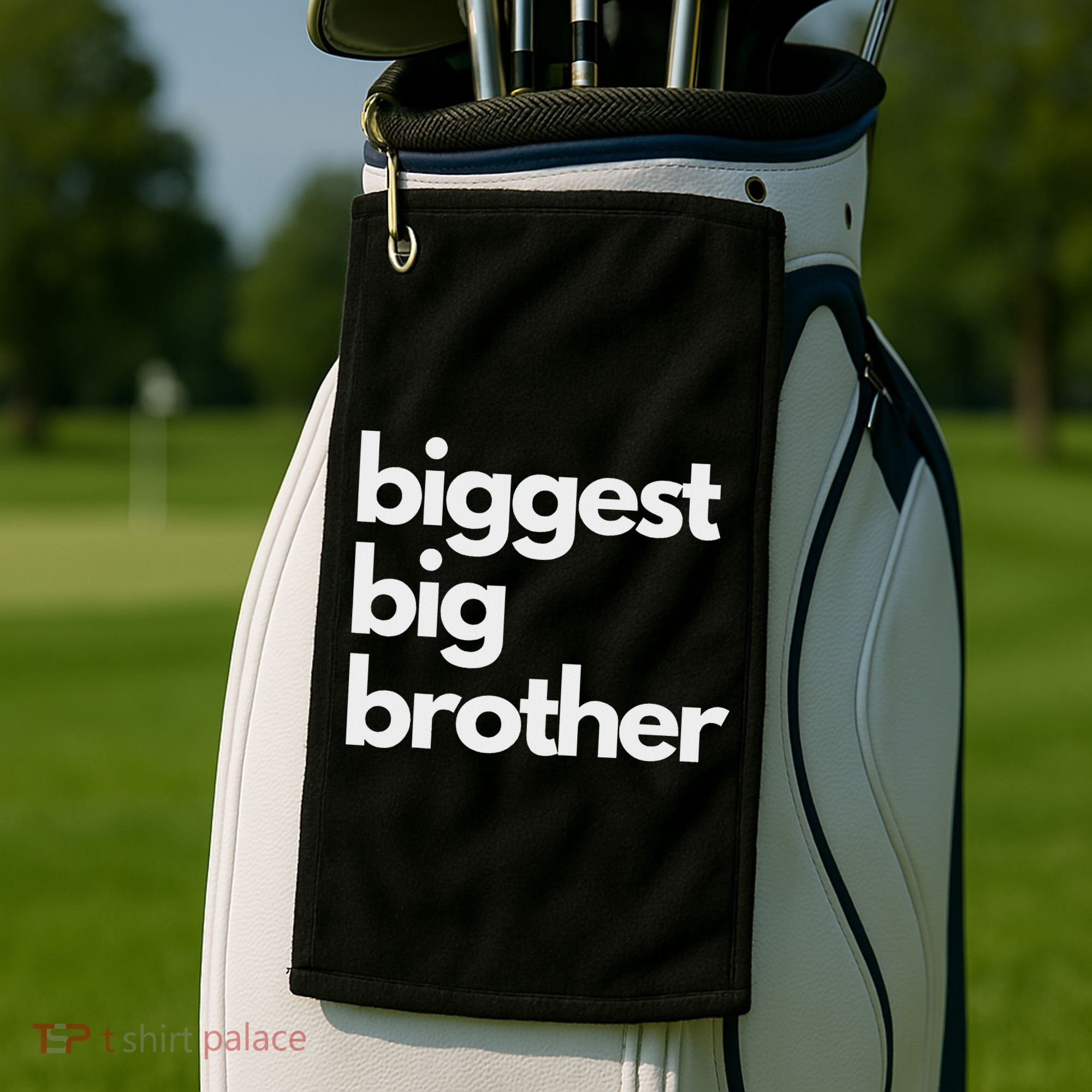 Biggest Big Brother Brother To Be Golf Towel