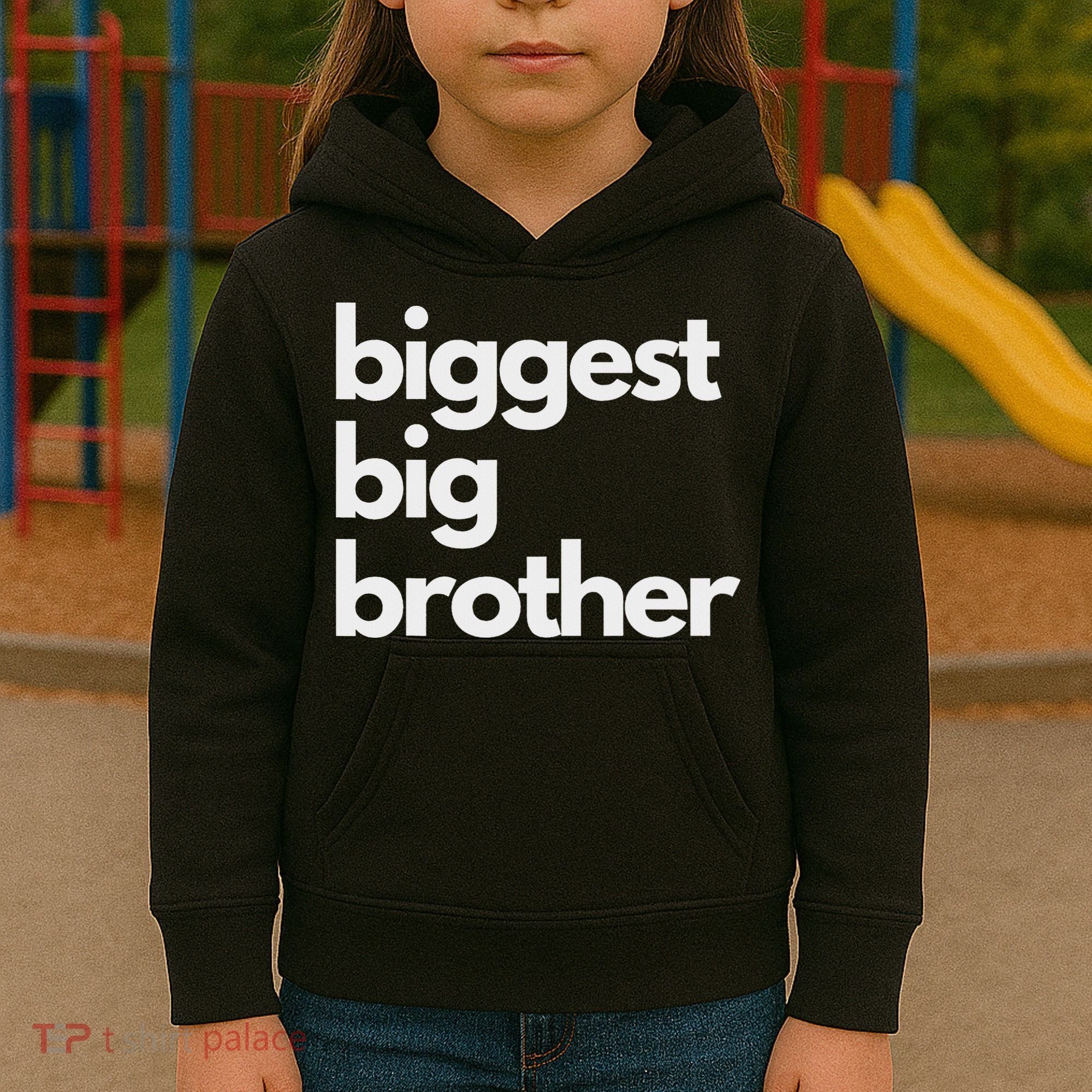 Biggest Big Brother Brother To Be Kids Hoodie