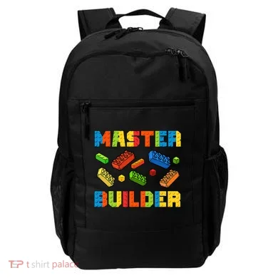 Brick Builder Building Blocks Brick Master Builder Backpack
