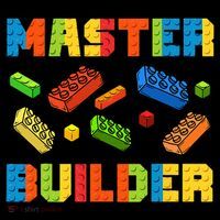Brick Builder Building Blocks Brick Master Builder Ornament thumb 1