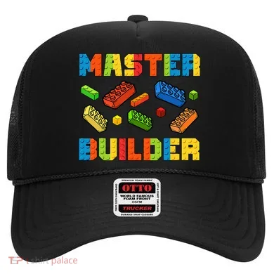 Brick Builder Building Blocks Brick Master Builder Hat