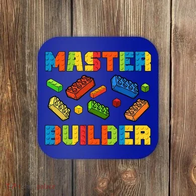 Brick Builder Building Blocks Brick Master Builder Coaster