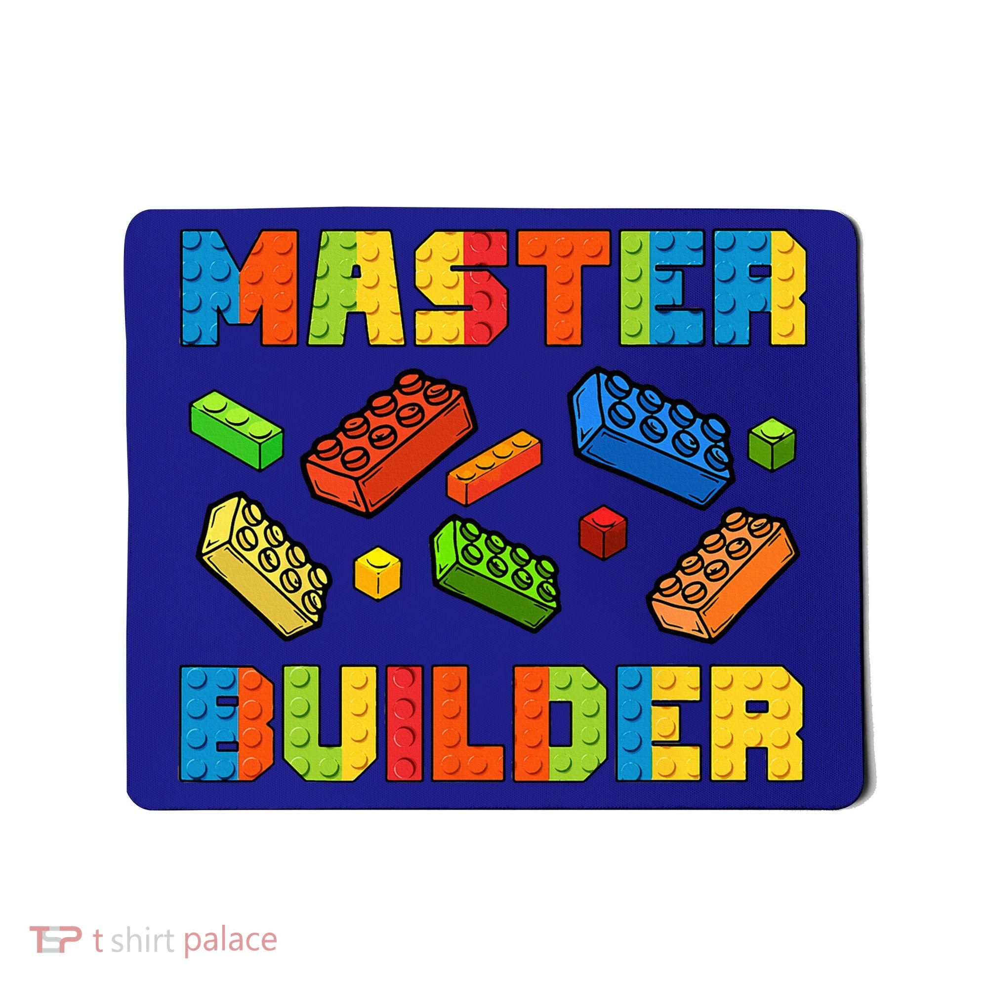 Brick Builder Building Blocks Brick Master Builder Mousepad