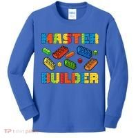 Brick Builder Building Blocks Brick Master Builder Kids Long Sleeve Shirt thumb 0