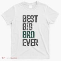 Best Big Brother Bro Ever Funny Big Bro Sibling Big Brother T-Shirt thumb 0