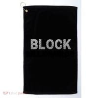 Block Billionaires Golf Towel thumb 0