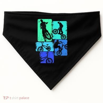 Bmx Bike Bicycle Stunt Racing USA-Made Doggie Bandana