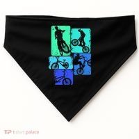 Bmx Bike Bicycle Stunt Racing USA-Made Doggie Bandana thumb 0