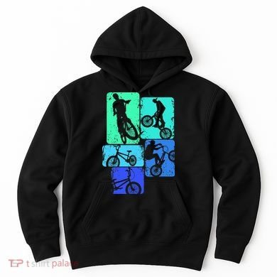 Bmx Bike Bicycle Stunt Racing Hoodie