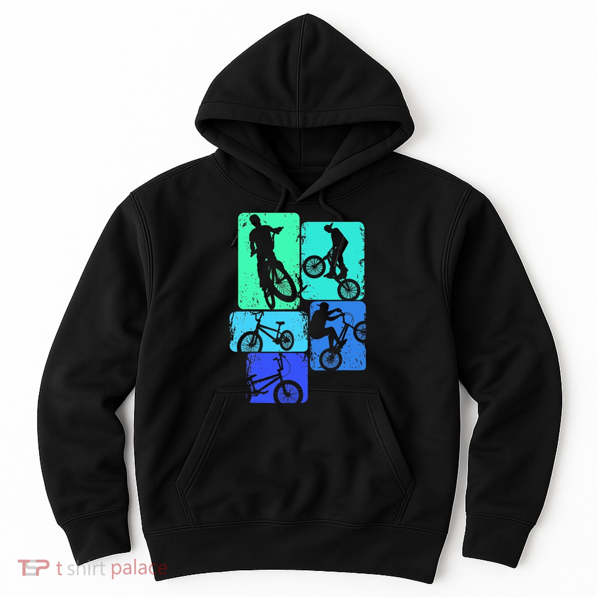 Bmx Bike Bicycle Stunt Racing Hoodie
