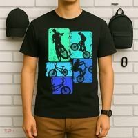 Bmx Bike Bicycle Stunt Racing T-Shirt thumb 6