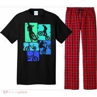Bmx Bike Bicycle Stunt Racing Pajama Set thumb 0