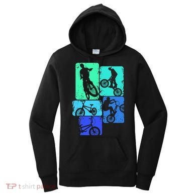 Bmx Bike Bicycle Stunt Racing Women's Hoodie