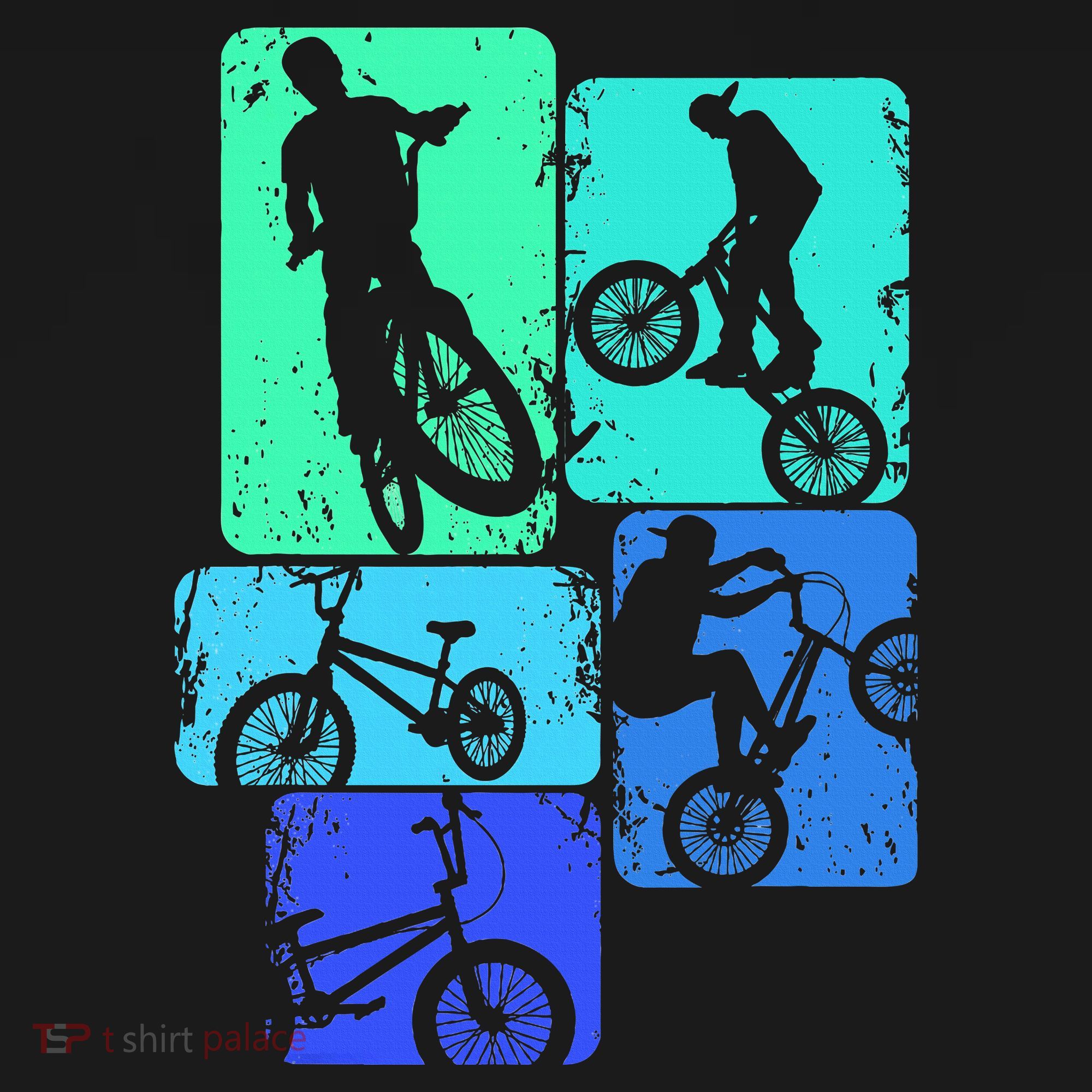 Bmx Bike Bicycle Stunt Racing Women's Tank Top