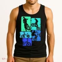 Bmx Bike Bicycle Stunt Racing Tank Top thumb 3
