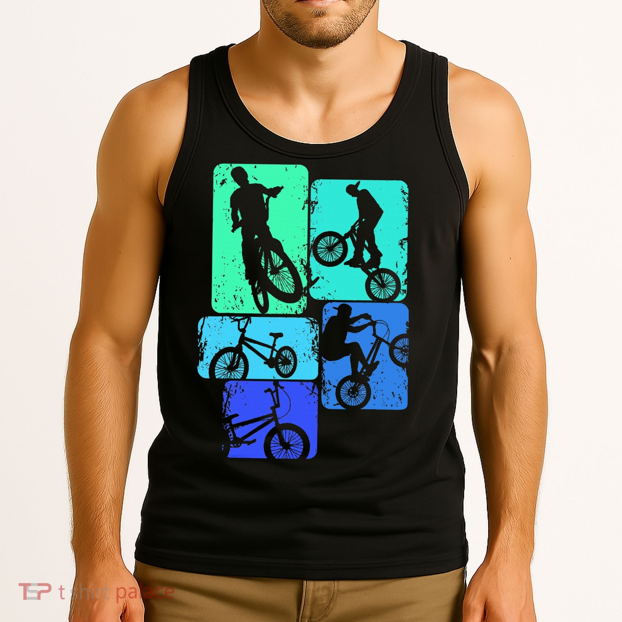 Bmx Bike Bicycle Stunt Racing Tank Top