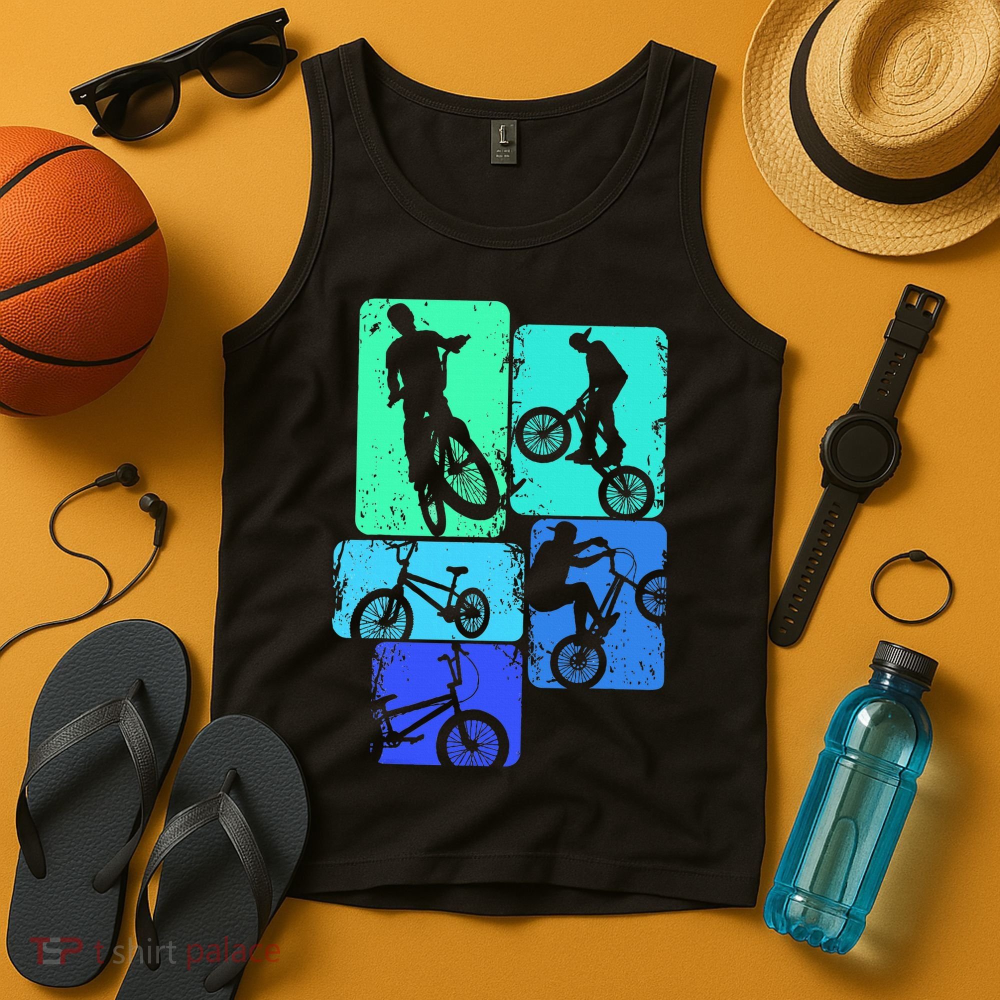 Bmx Bike Bicycle Stunt Racing Tank Top