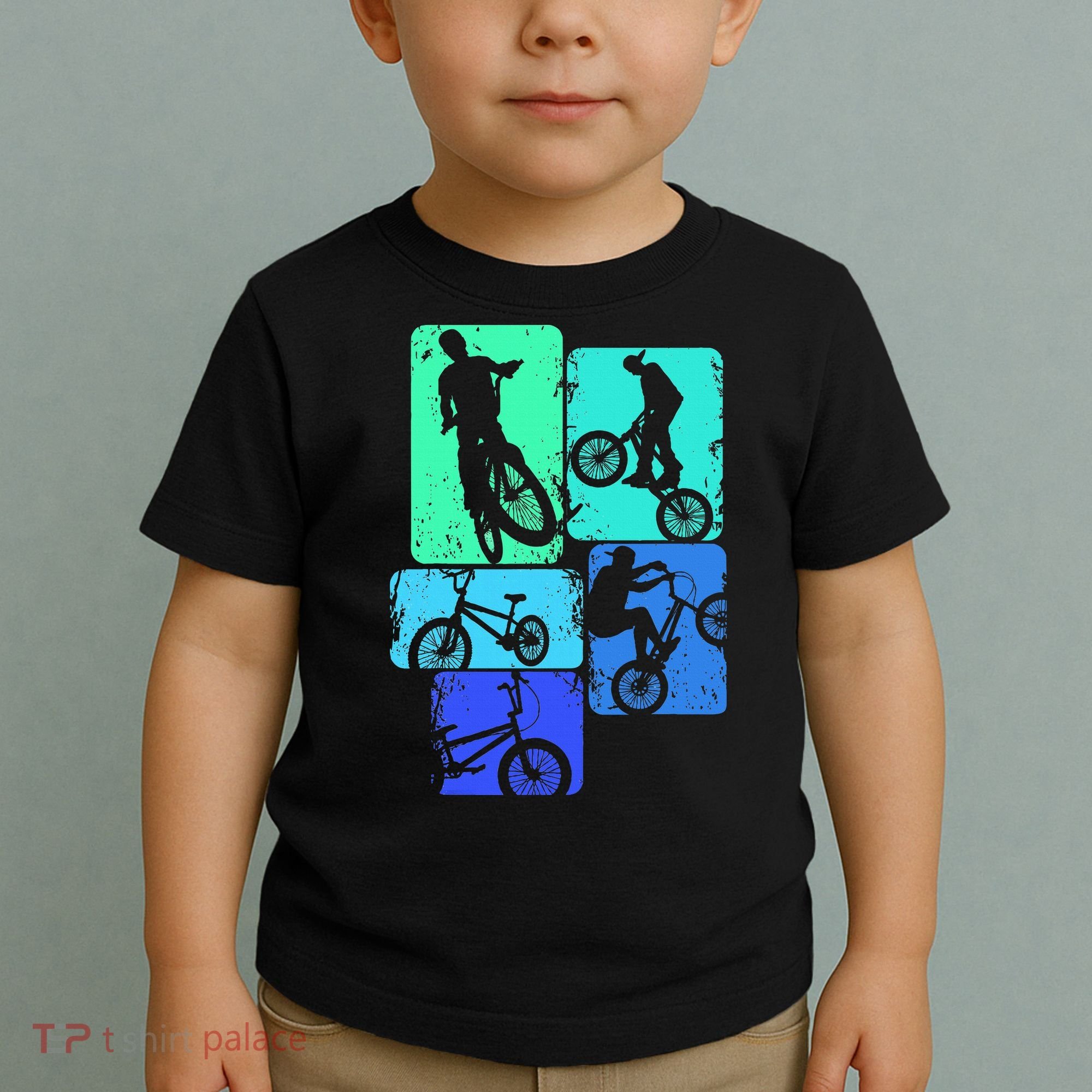 Bmx Bike Bicycle Stunt Racing Toddler T-Shirt