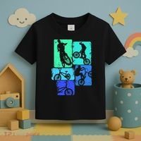 Bmx Bike Bicycle Stunt Racing Toddler T-Shirt thumb 3