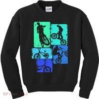 Bmx Bike Bicycle Stunt Racing Kids Sweatshirt thumb 0