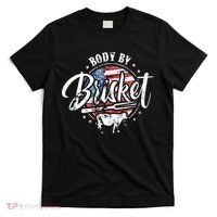 Body By Brisket USA Flag Patriotic Barbeque 4th of July T-Shirt thumb 0