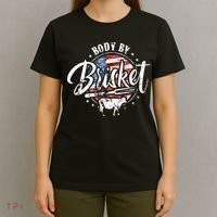 Body By Brisket USA Flag Patriotic Barbeque 4th of July T-Shirt thumb 4