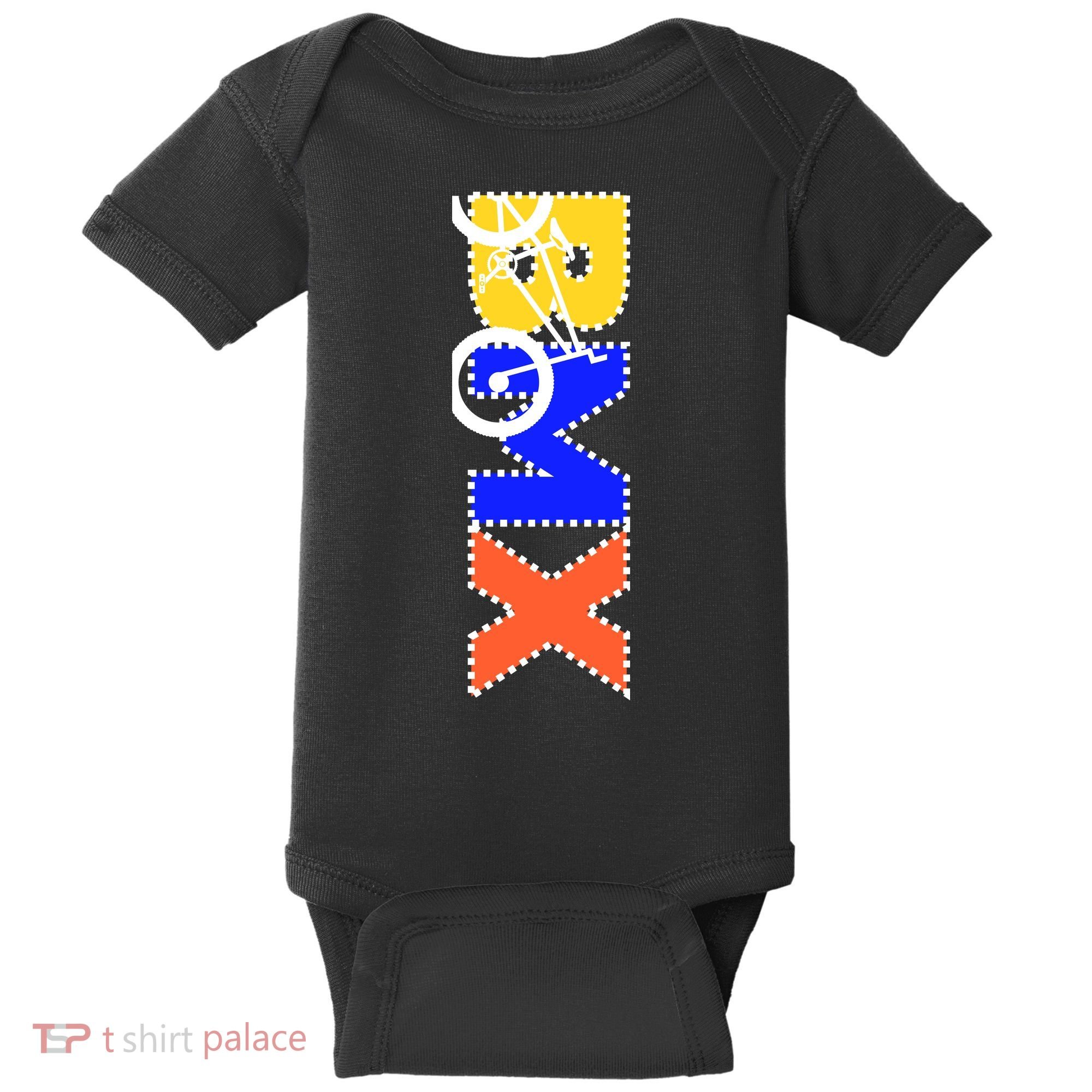 BMX Bike Baby Bodysuit