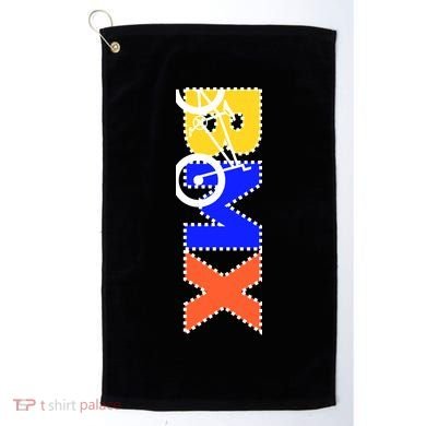 BMX Bike Golf Towel