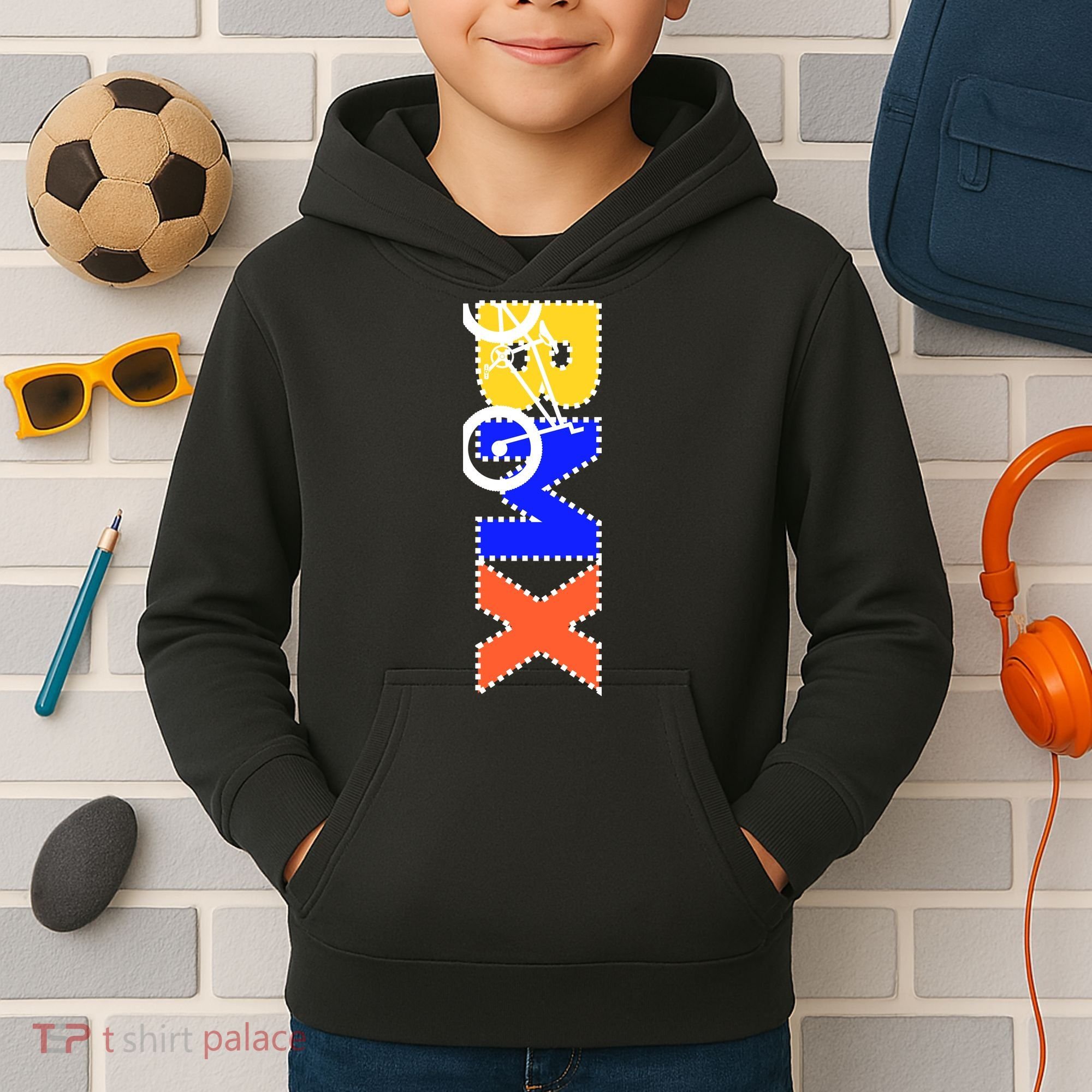 BMX Bike Kids Hoodie