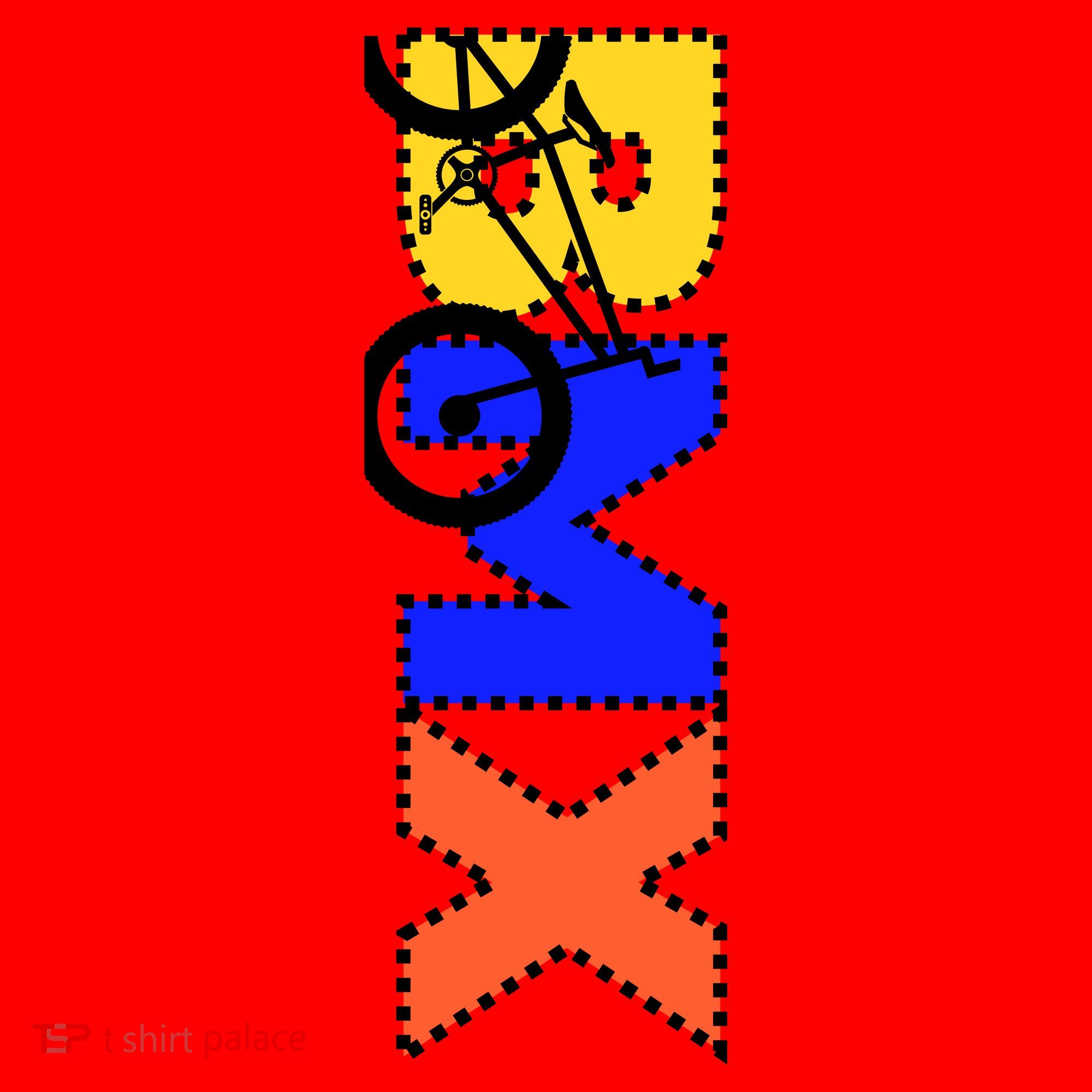 BMX Bike Santa Hat