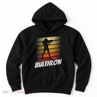 Biathlon Biathlete Biathlons Sports Hoodie thumb 0