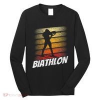 Biathlon Biathlete Biathlons Sports Long Sleeve Shirt thumb 0