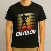 Biathlon Biathlete Biathlons Sports T-Shirt thumb 3