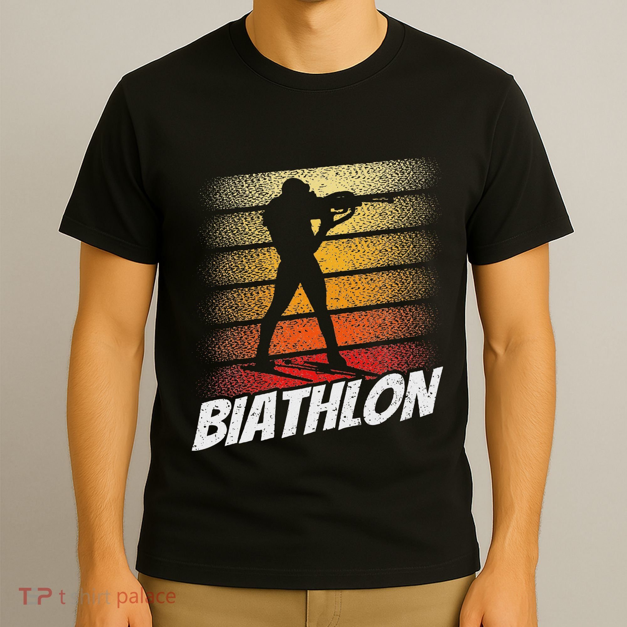 Biathlon Biathlete Biathlons Sports T-Shirt